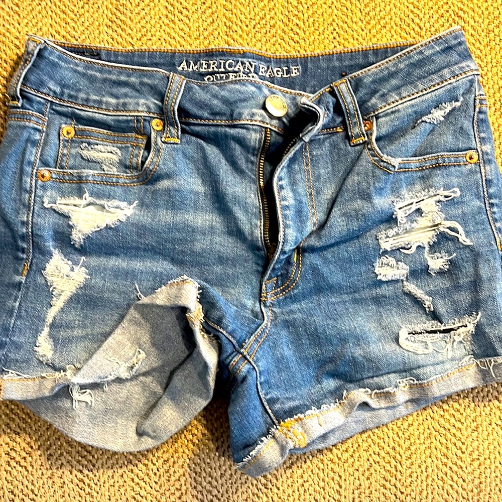 American Eagle Jo Rise Shortie - Size 10